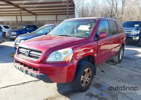 2004 Honda Pilot Ex-L z USA, uszkodzony, nr VIN 5FNYF18624B003487